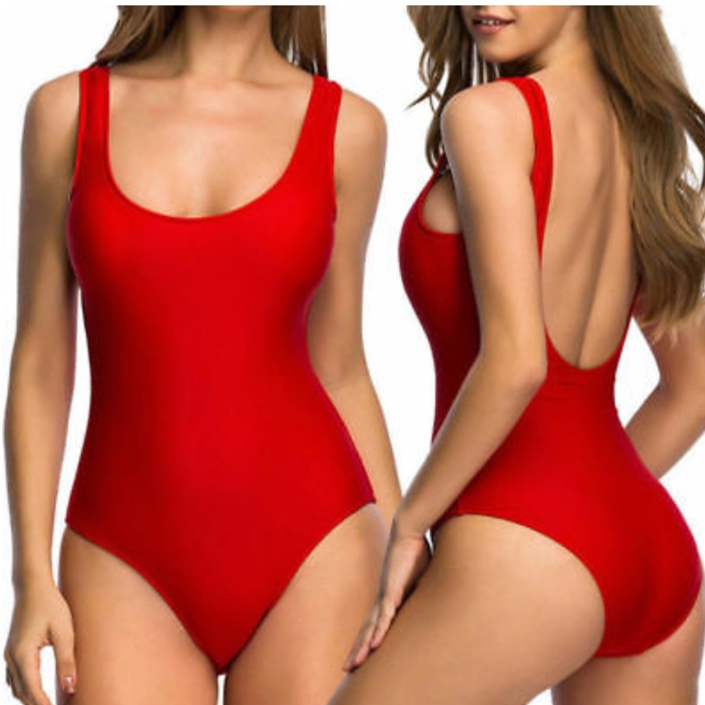 One piece bathing suit